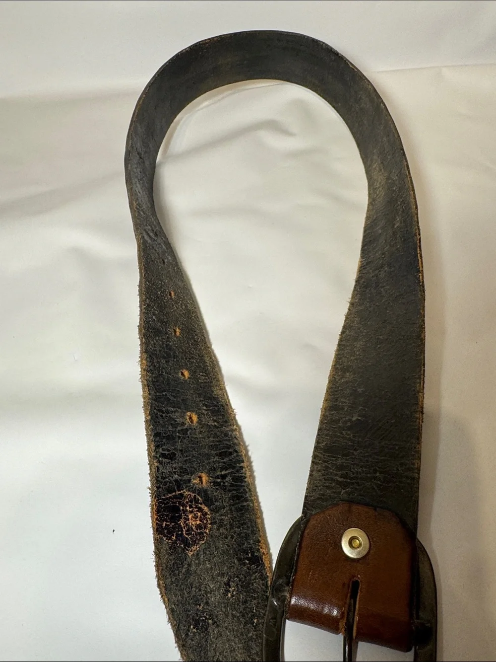 Classic Brown Tooled Leather women’s Belt ‘Jill’